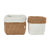 Petit modèle / Caramel et Grand modèle / Caramel